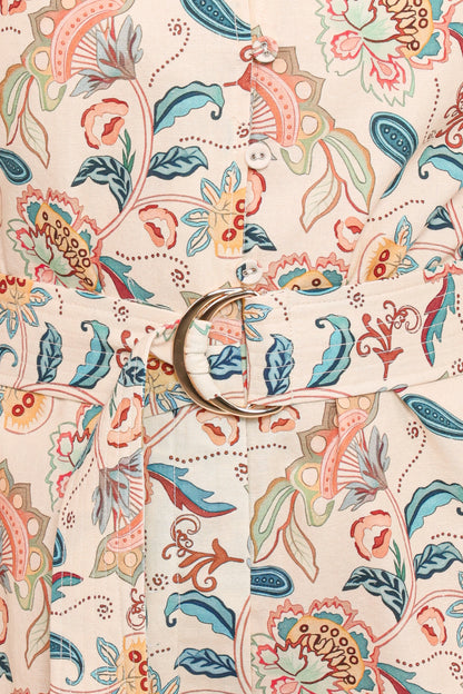 Soul Belted Romper Paisley