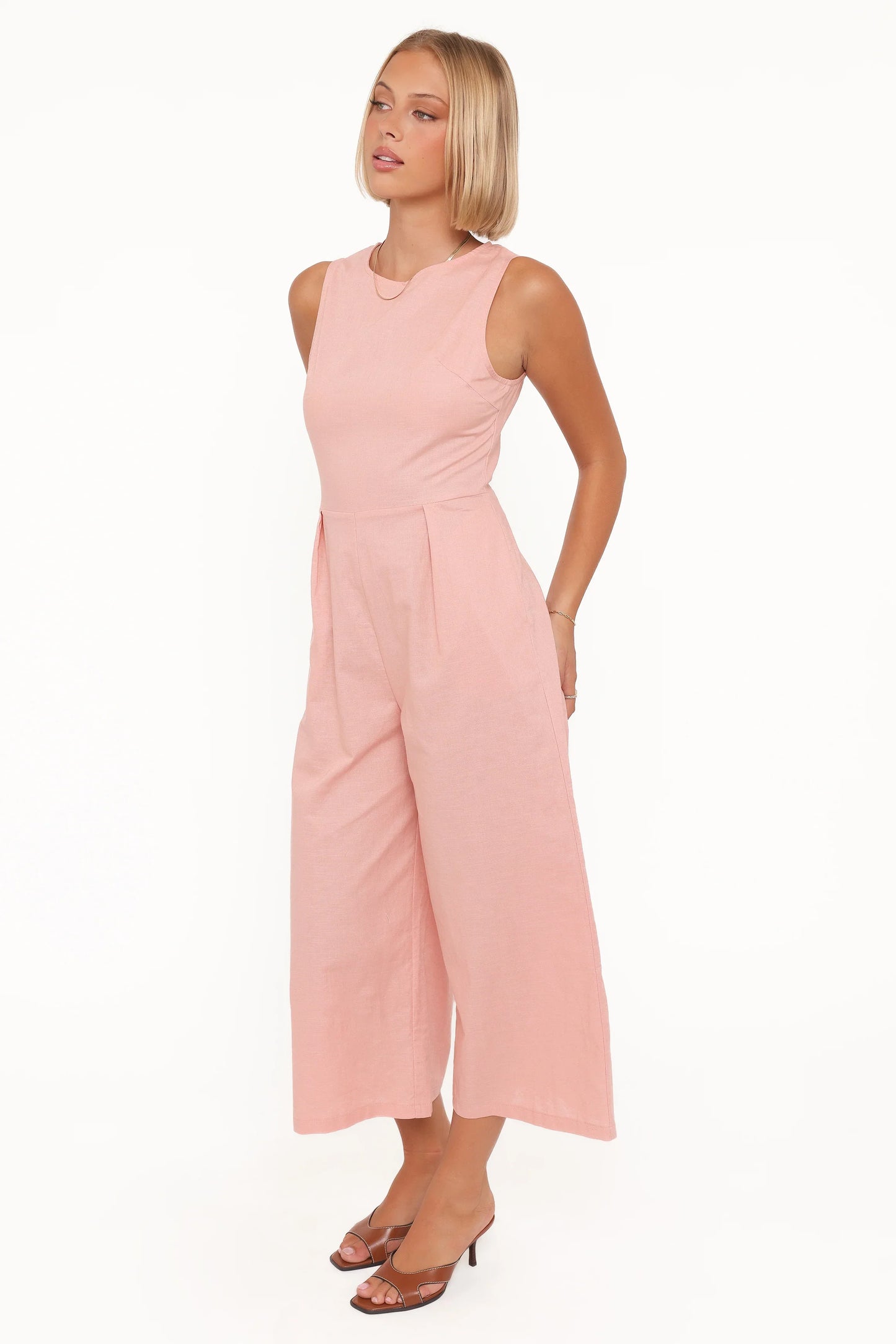 Ester Jumpsuit Pale Pink