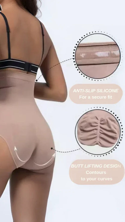 BZEZ Smoothing Sculpt High Waisted Brief Bare