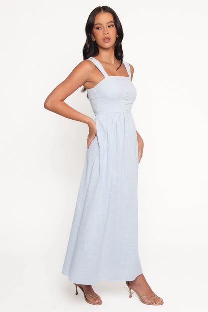 Caty Maxi Dress Pale Blue
