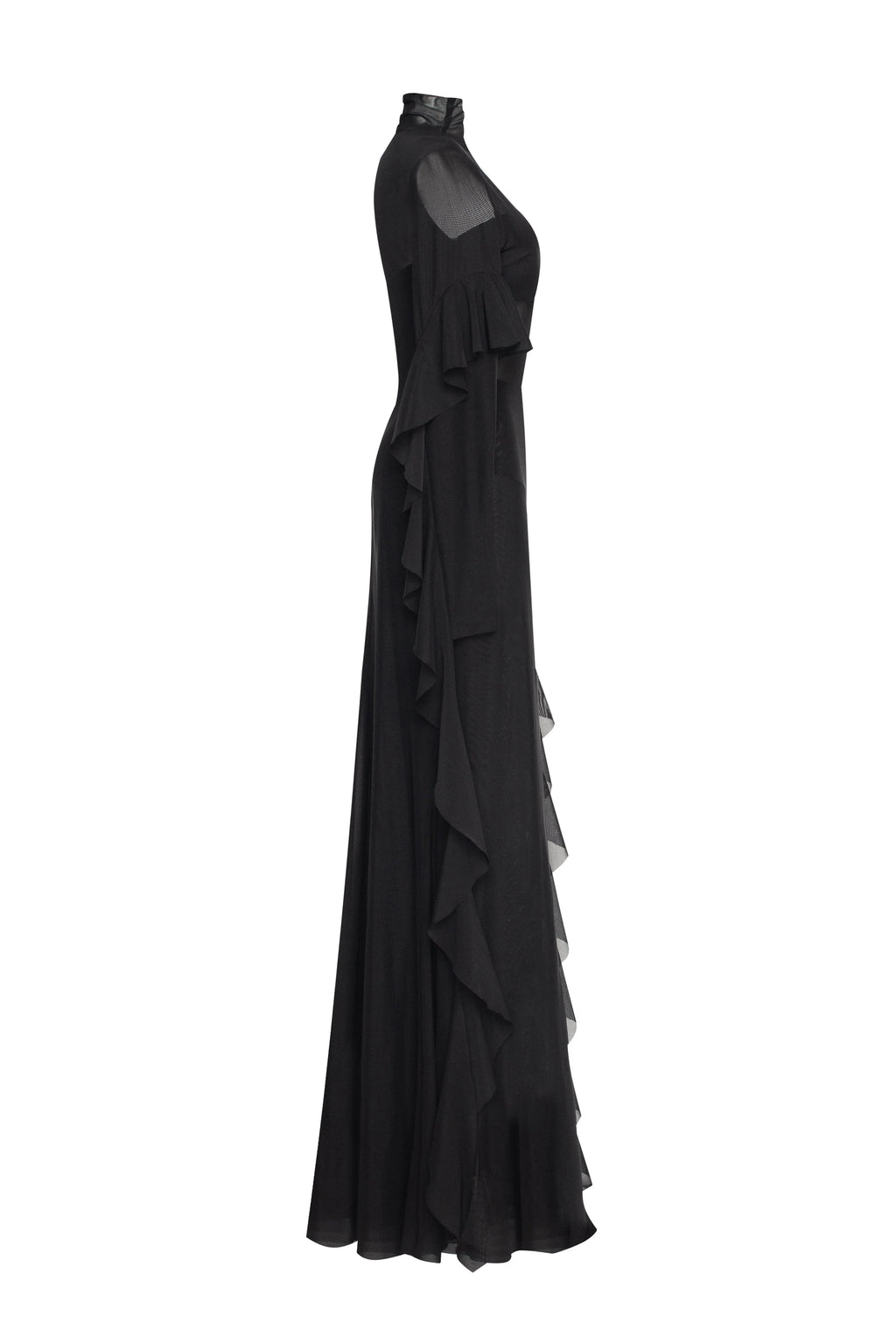 Chic sheer co ord set in black Xo Xo