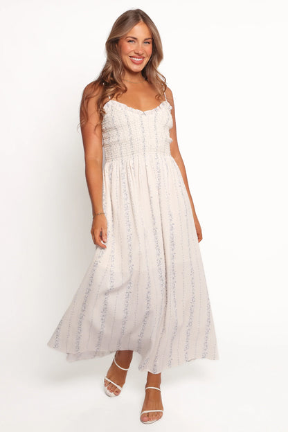 Dulce Midi Dress Dream Blue
