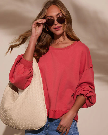 Sweater Weather Relaxed Oversized Sweatshirt
