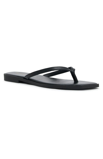 Breccan Thong Sandals Black