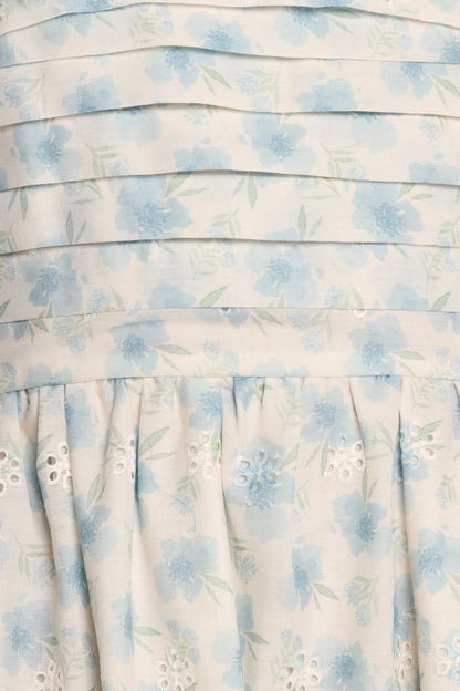 Lisette Midi Dress Blue