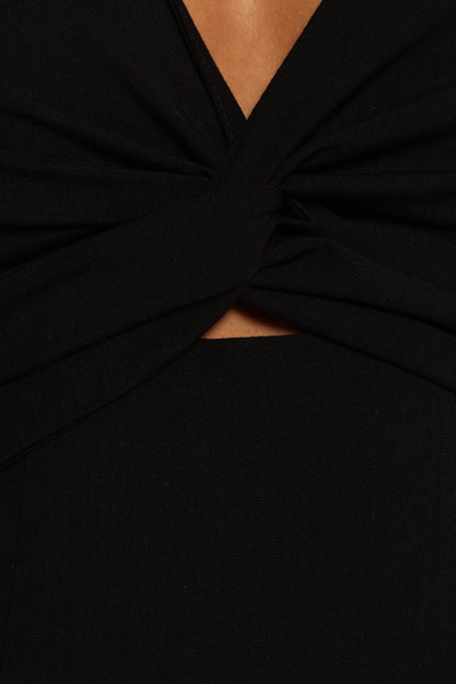 Archer Midi Dress Black