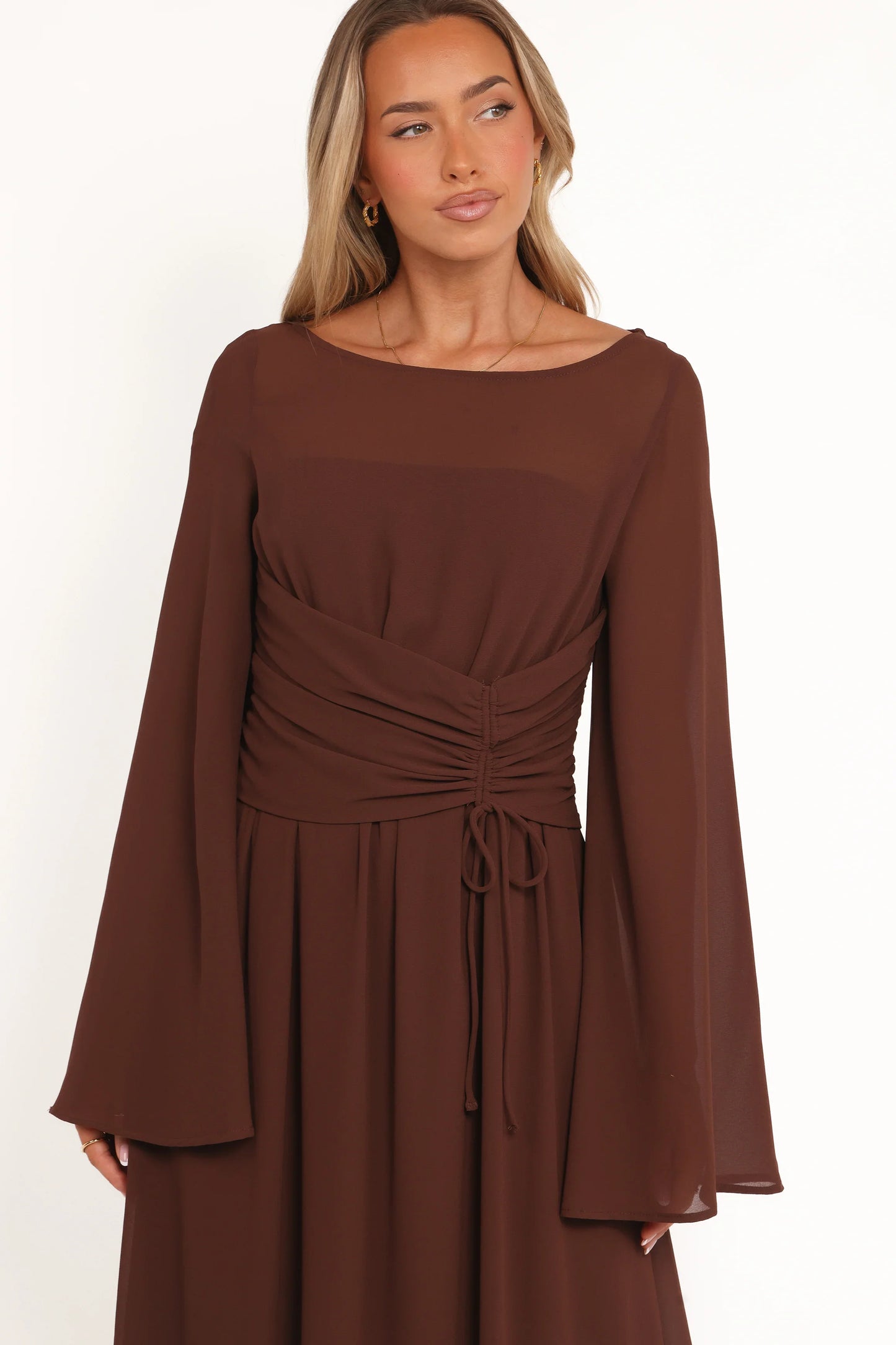 Samara Maxi Dress Brown
