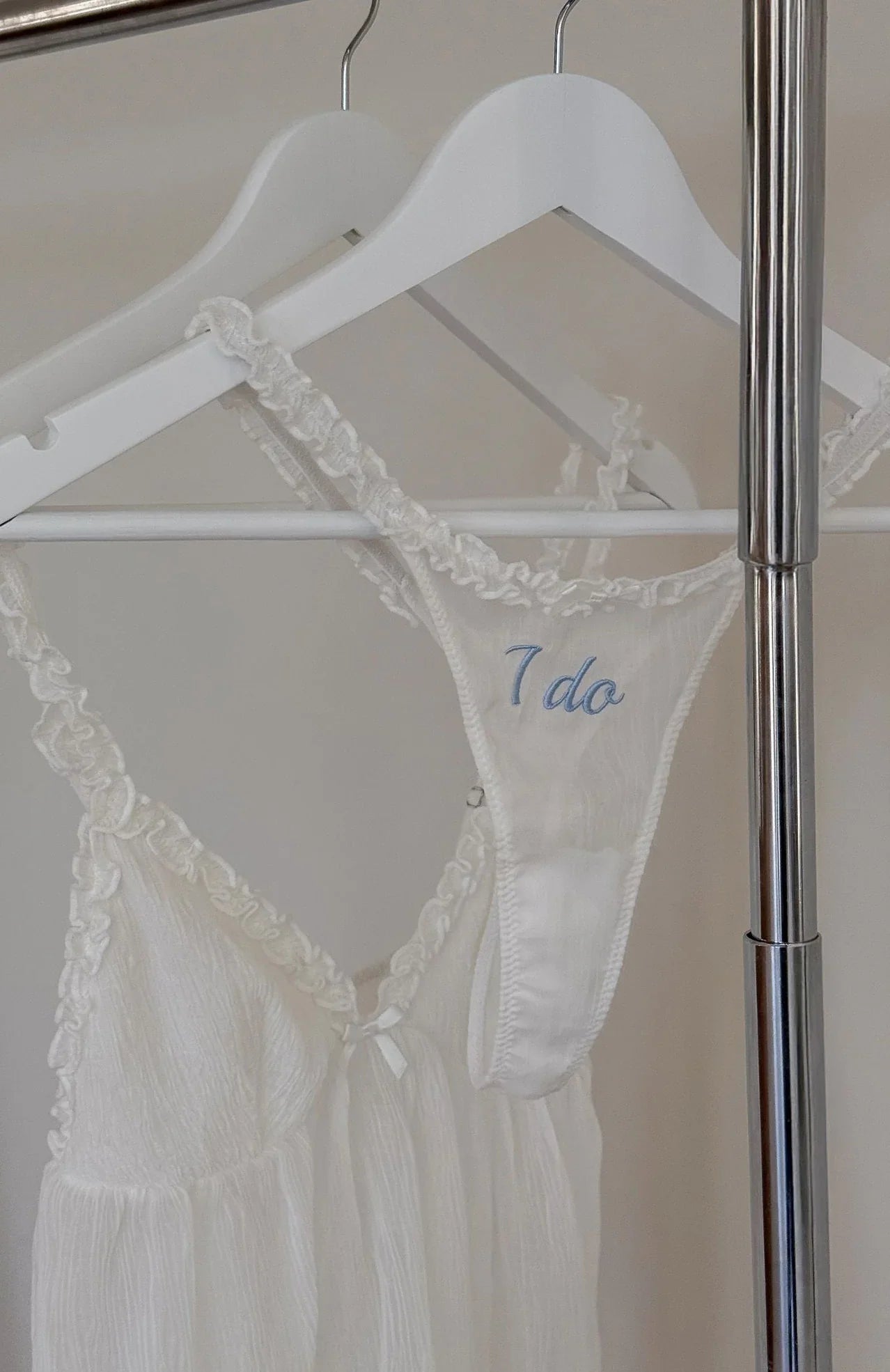 Hearts United Lingerie Set Off White