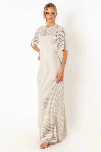 Hollie Maxi Dress Cream