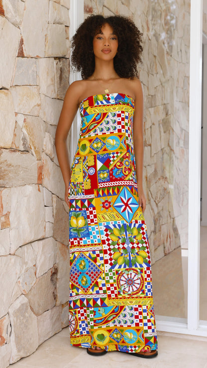 Phaedra Maxi Dress Phaedra Print