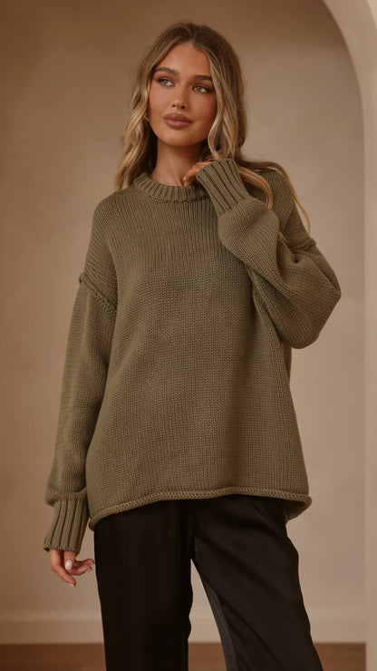 Jase Knit Khaki