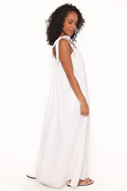 Amber Maxi Dress White
