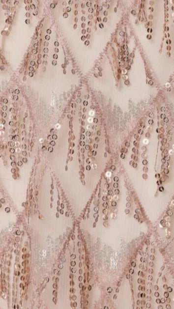 Lira Sequin Tee Pink