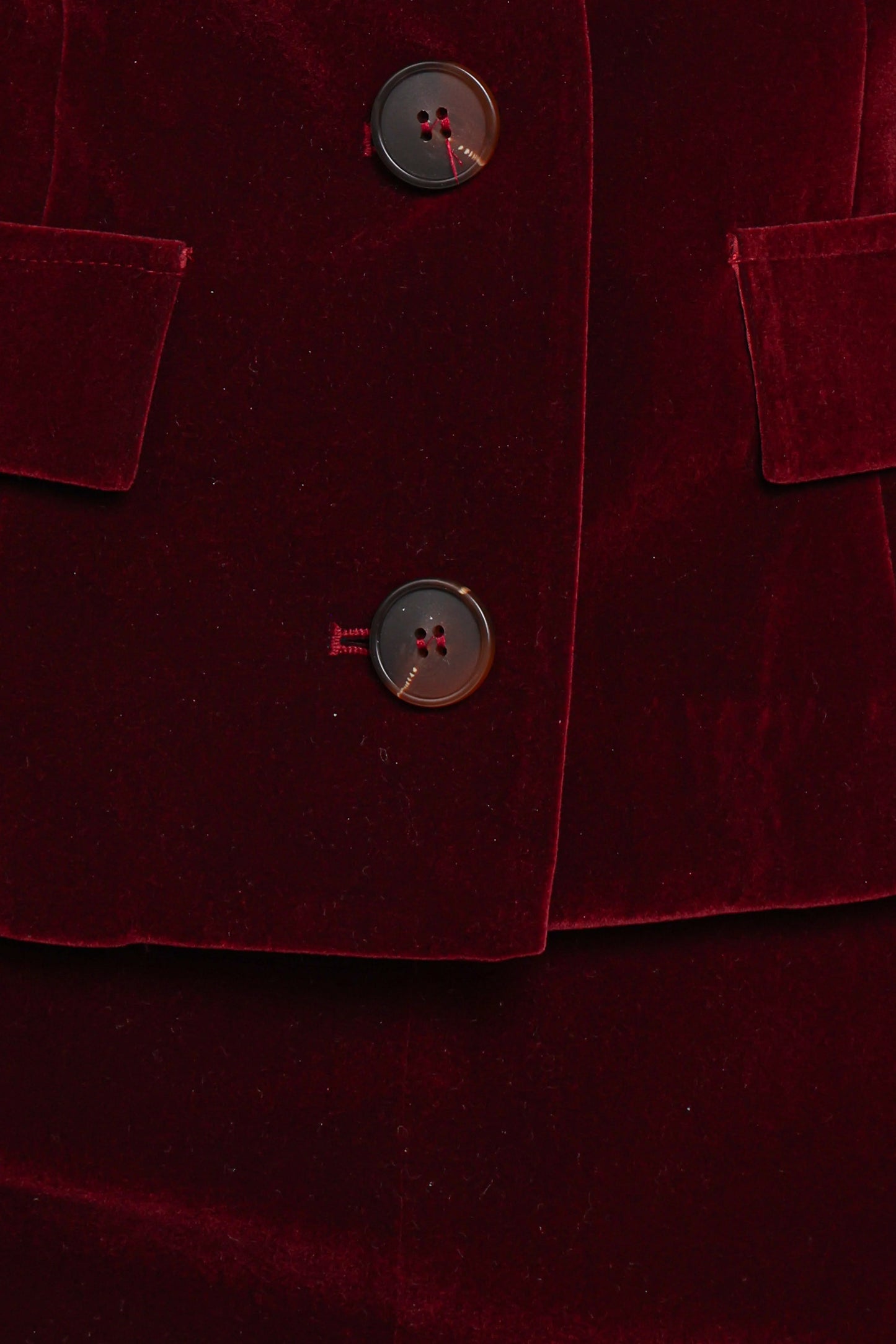 Lainey Velvet Mini Skirt Burgundy