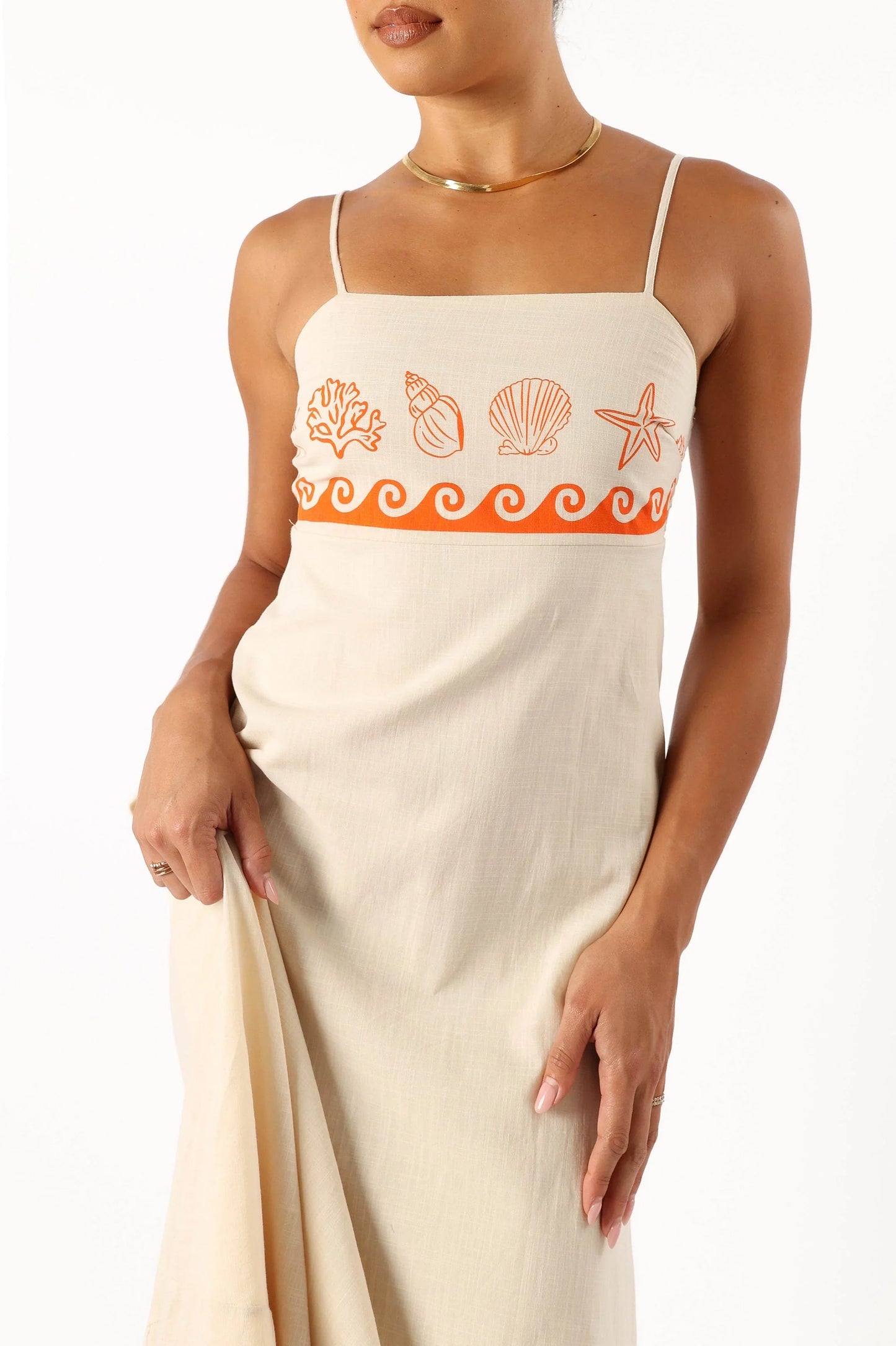 Ceecee Maxi Dress Beige