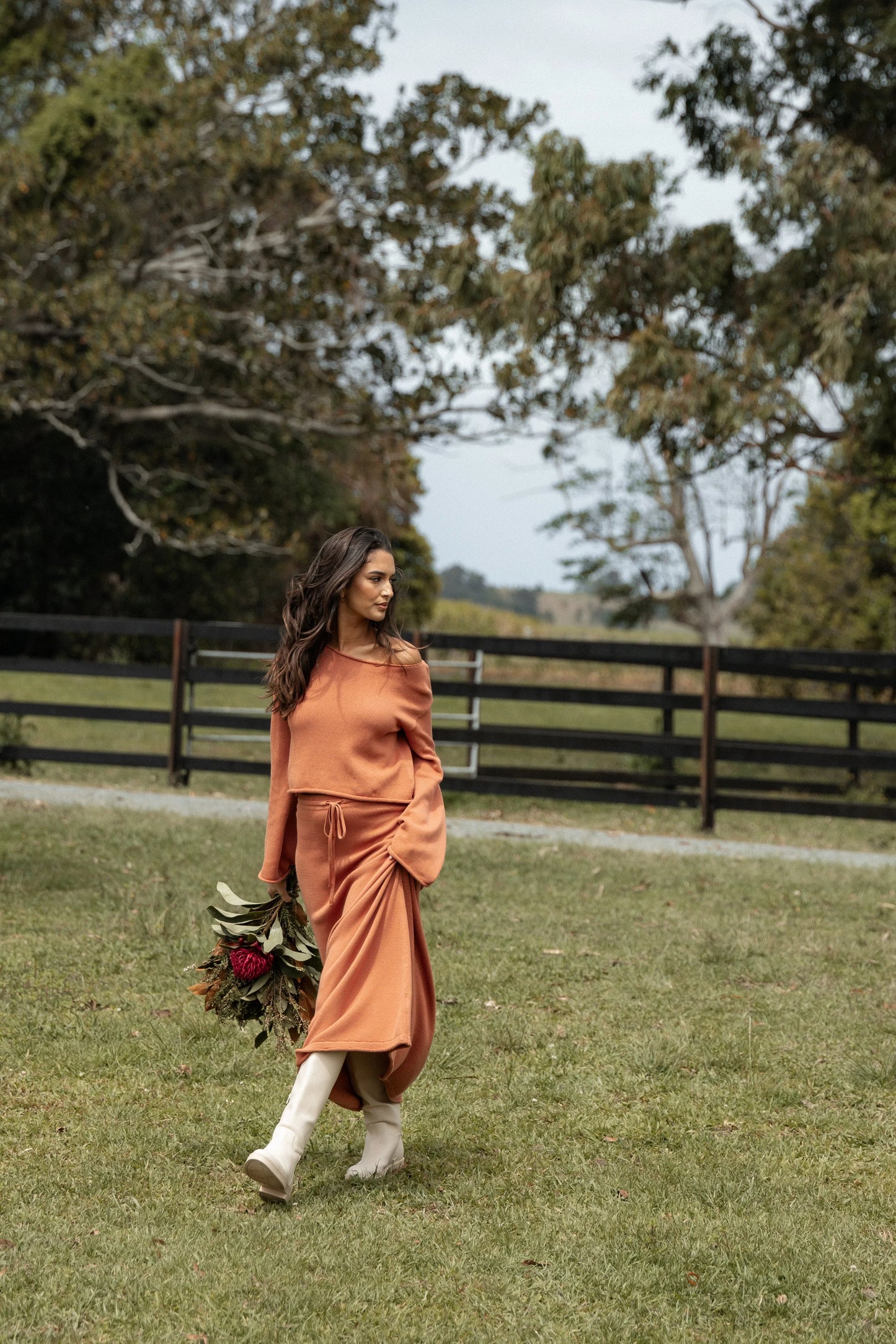 Rooney Knit Sweater Cinnamon