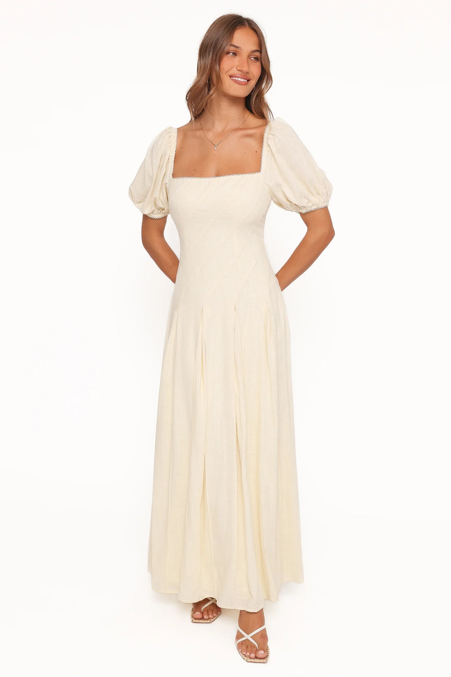 Kinlee Maxi Dress Butter Yellow