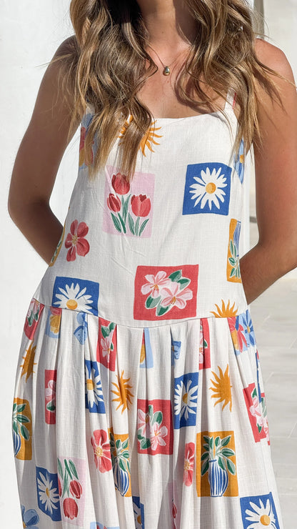 Aluna Maxi Dress Belle Print