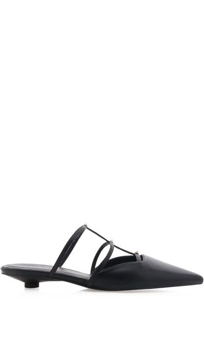 Carver Ballet Flats Black