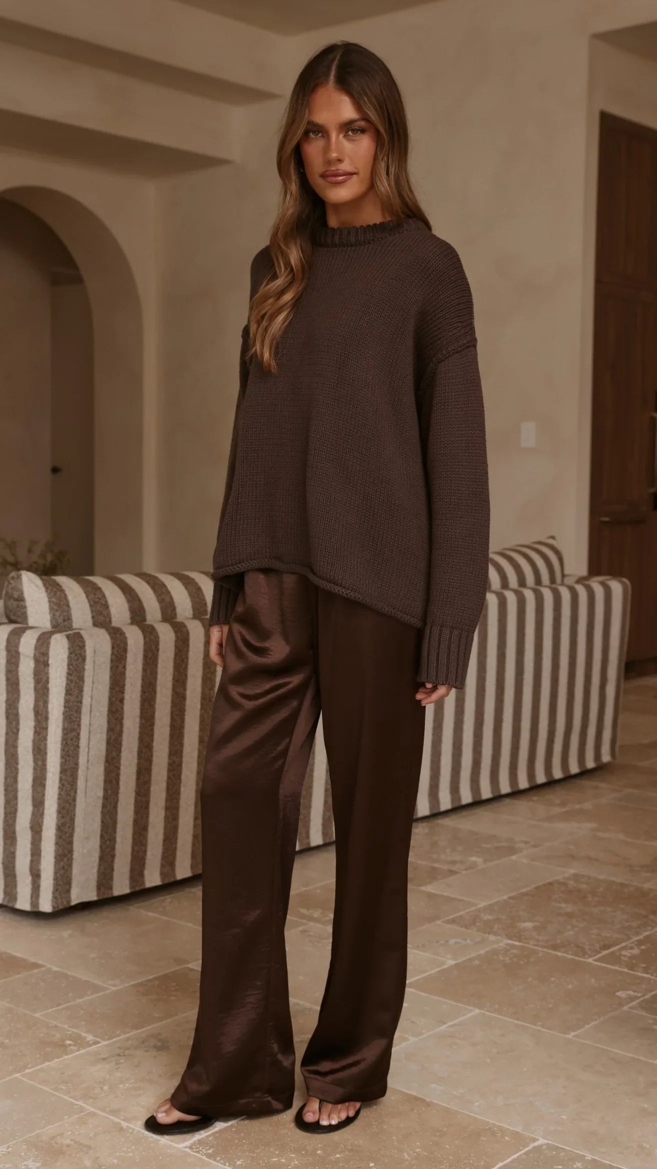 Jase Knit Chocolate