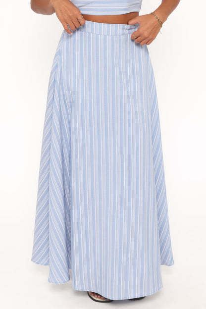 Serafina Two Piece Set Blue Stripe