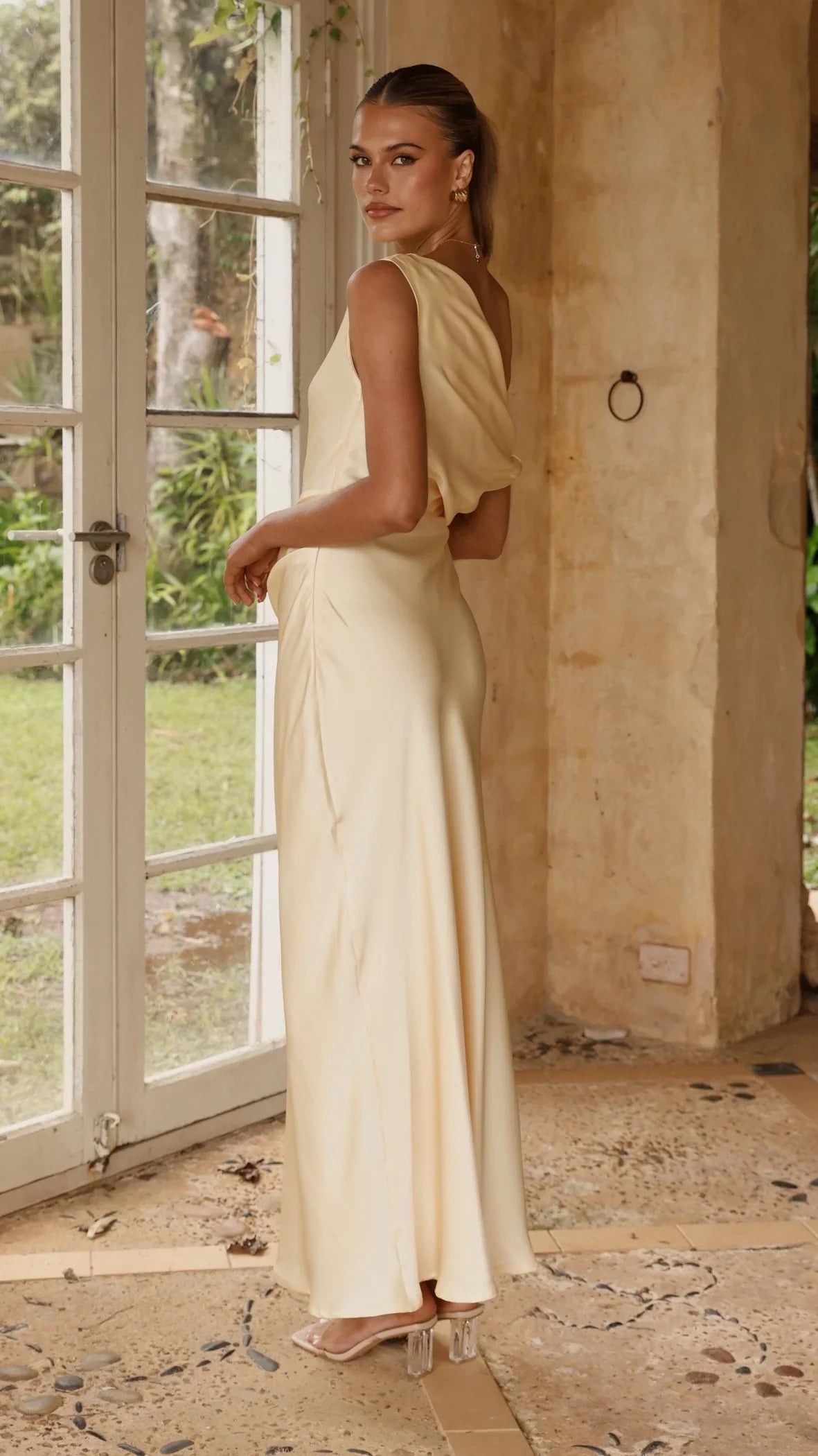 Gigi Maxi Dress Lemon