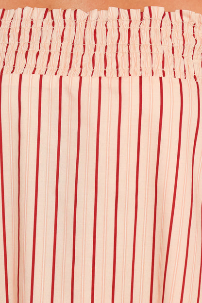 Irina Maxi Dress Pink Stripe