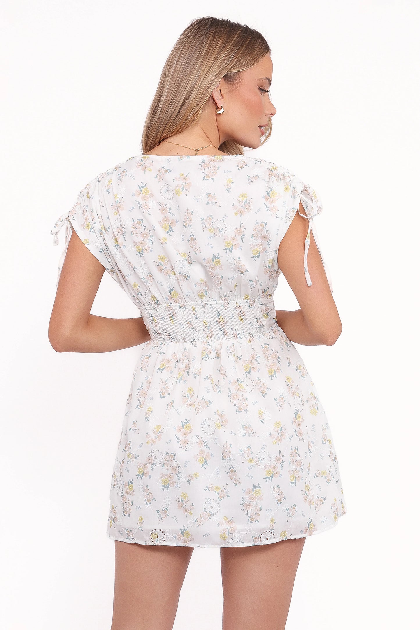 Wendi Ruffle Mini Dress Floral