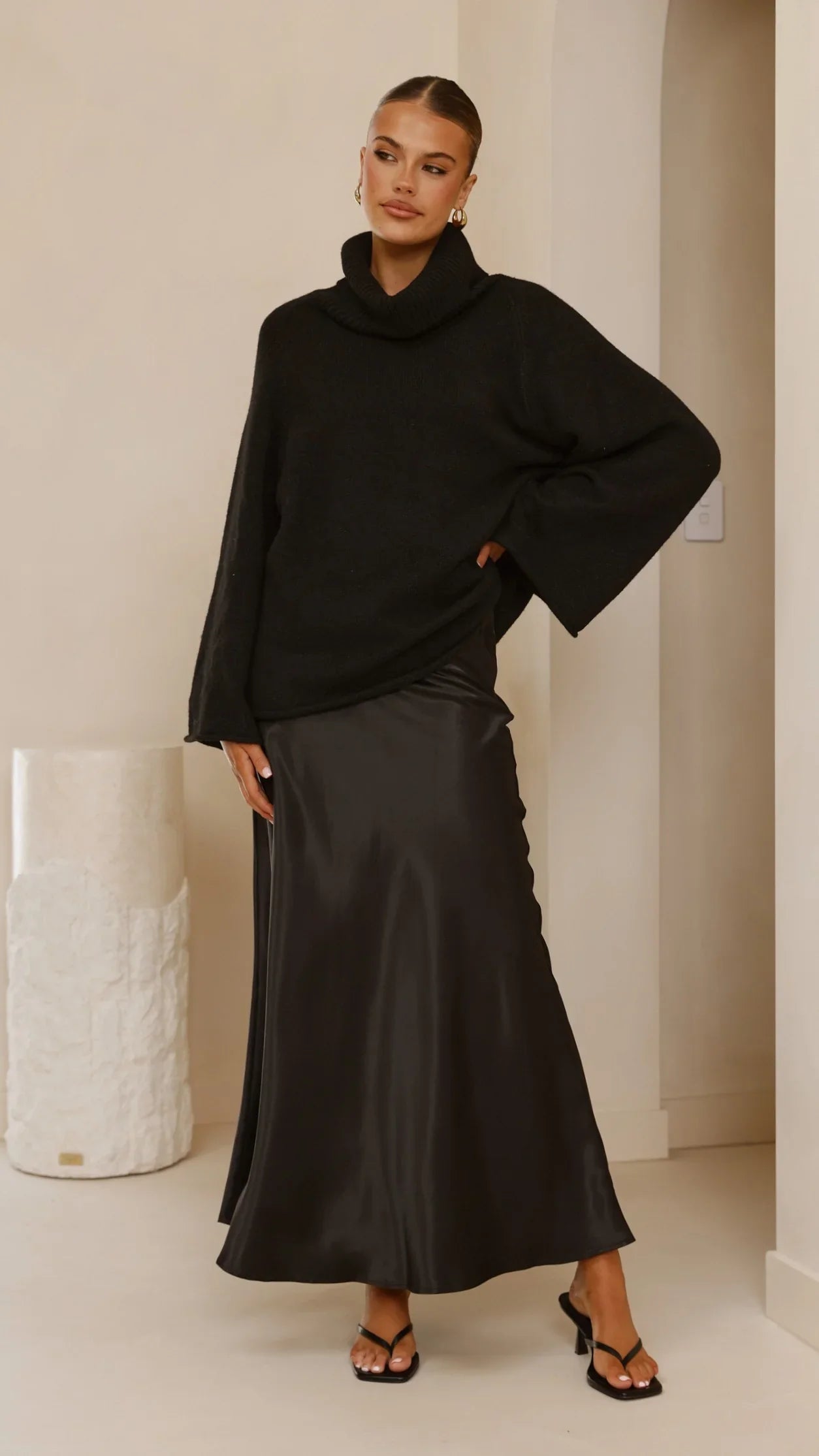 Jacques Knitted Jumper Black