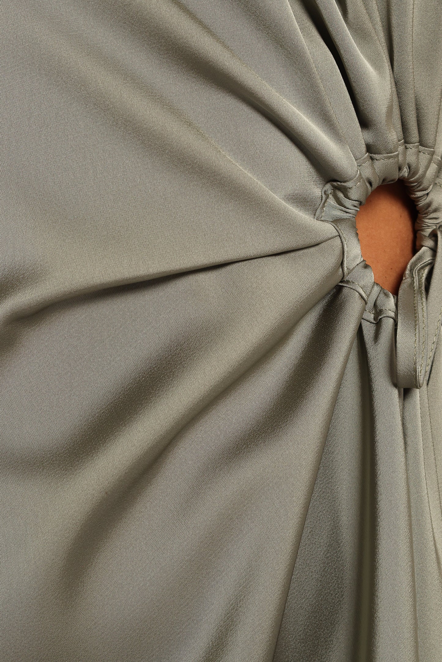 Windsor Long Sleeve Maxi Dress Olive