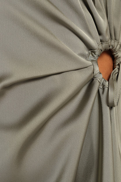 Windsor Long Sleeve Maxi Dress Olive