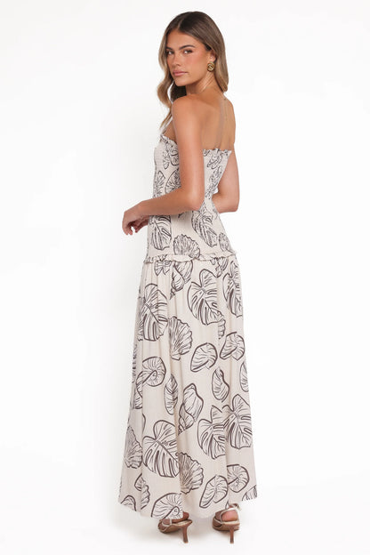 Parkway Maxi Dress Cream Shells