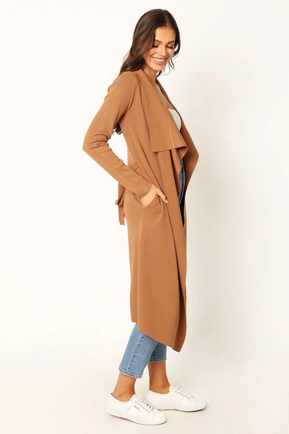 Audrina Cardigan Camel