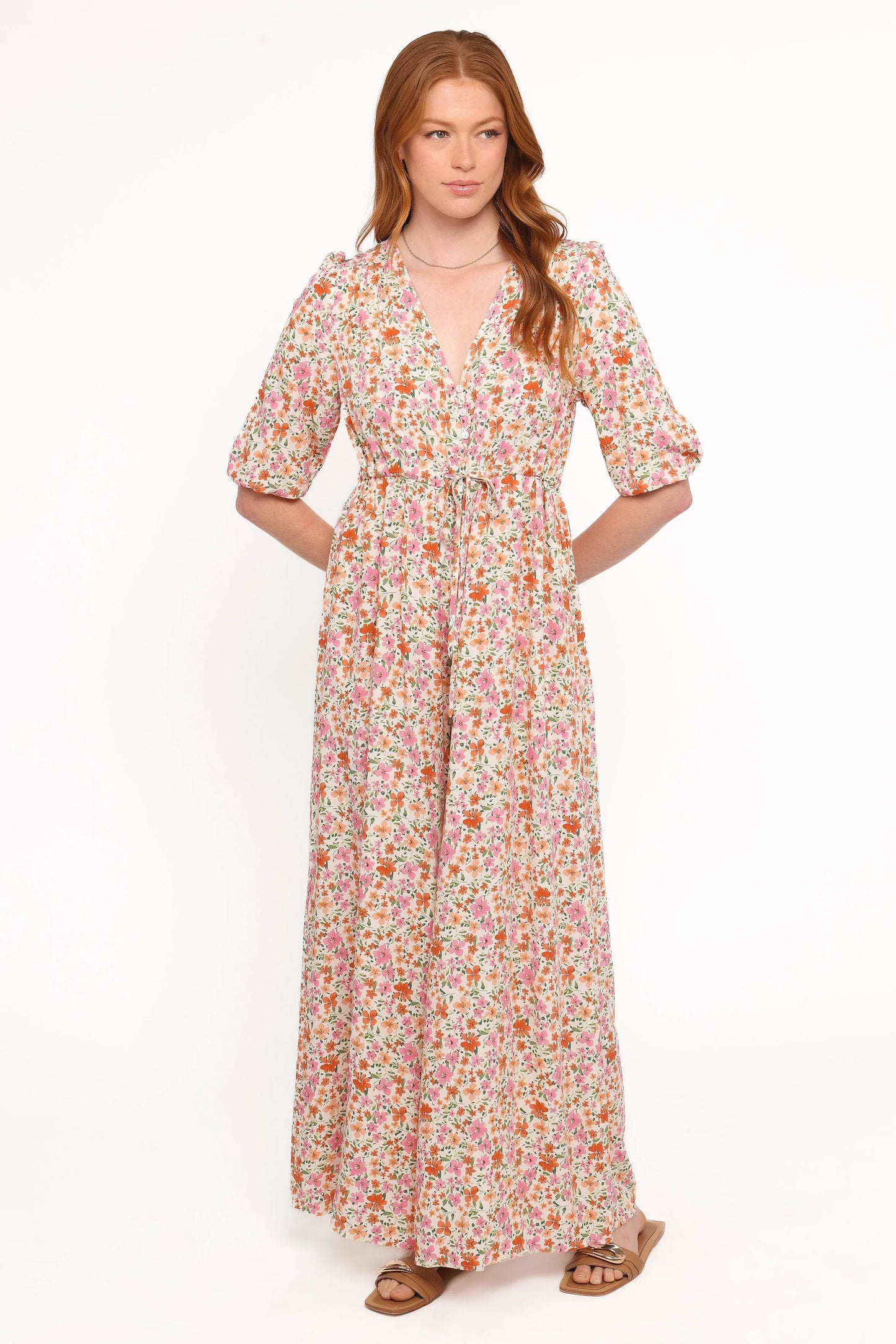 Kelda Jumpsuit Beige