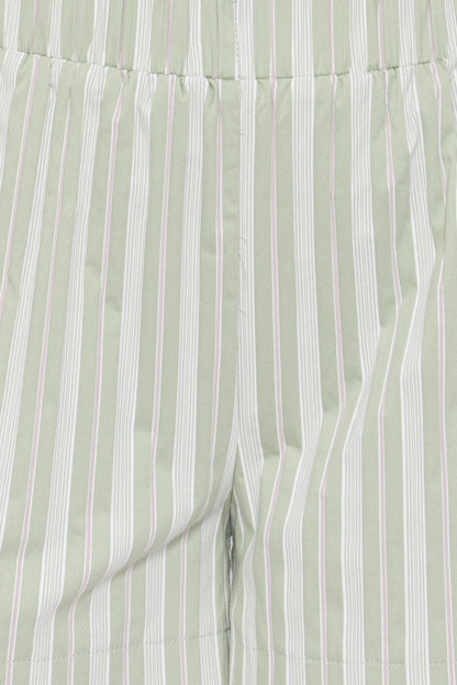 Aiesha Short Set Sage Stripe
