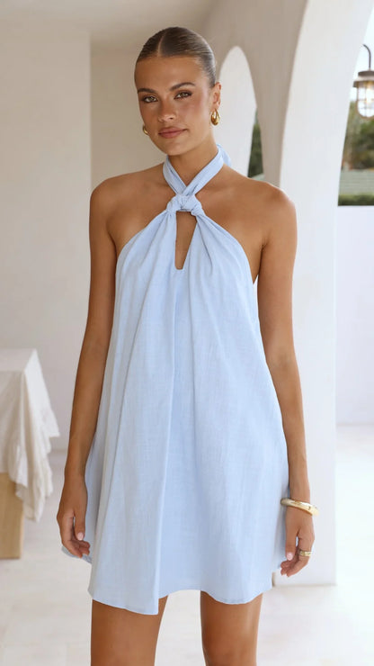 Maja Mini Dress Blue