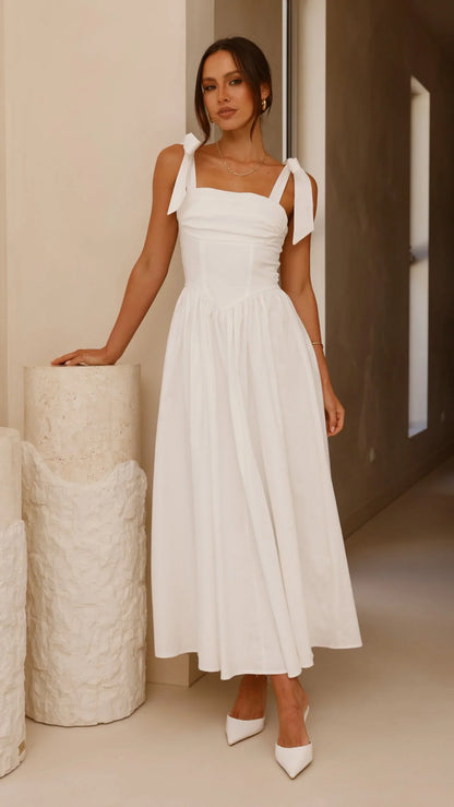 Haisley Maxi Dress White