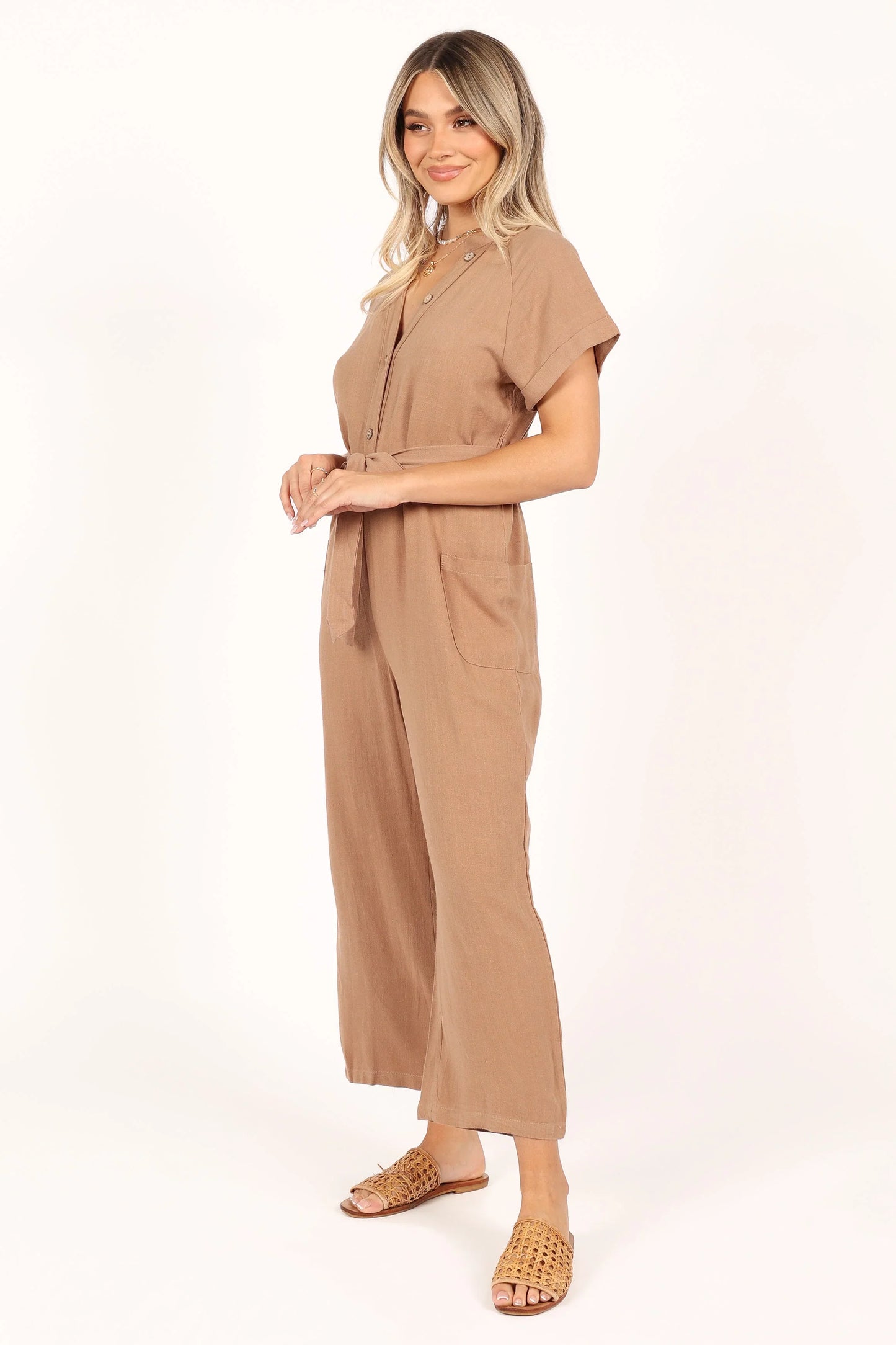 Archie Jumpsuit Mocha