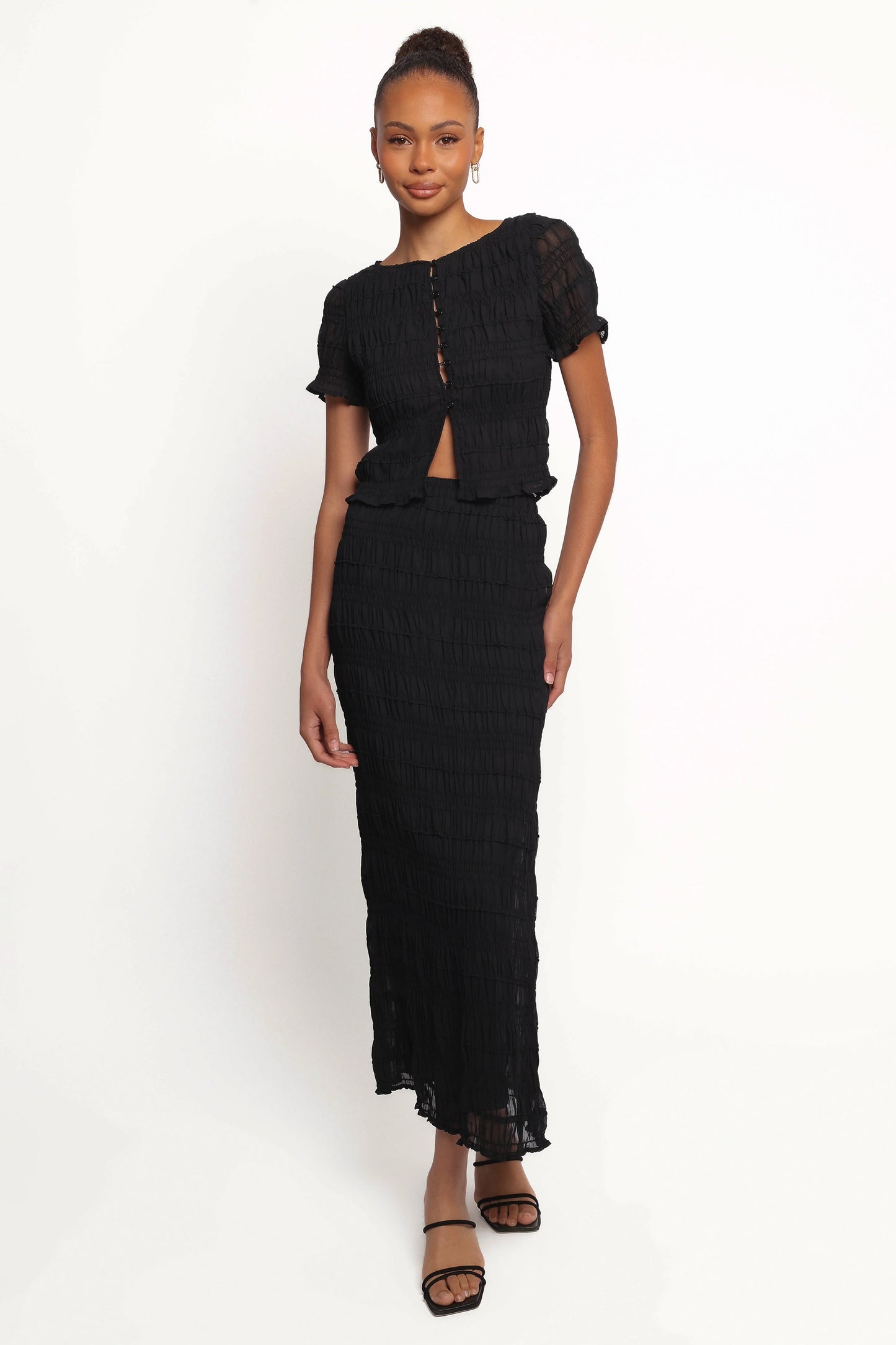 Valana Skirt Black Midnight