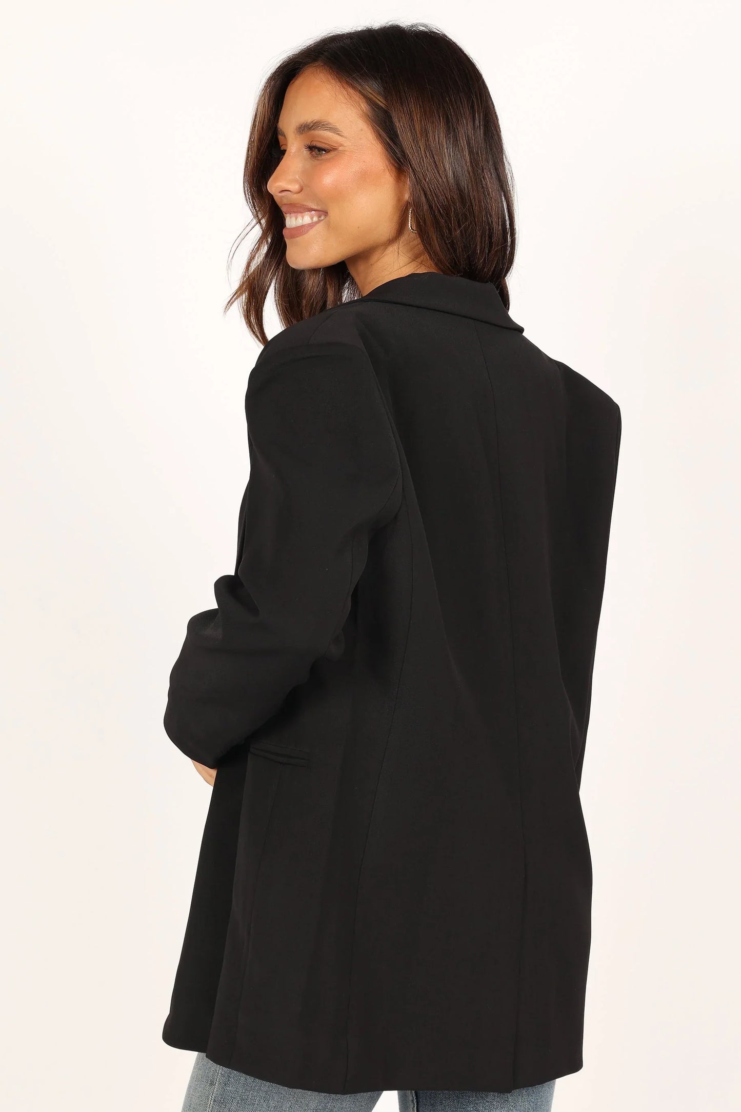 Valentina Blazer Black