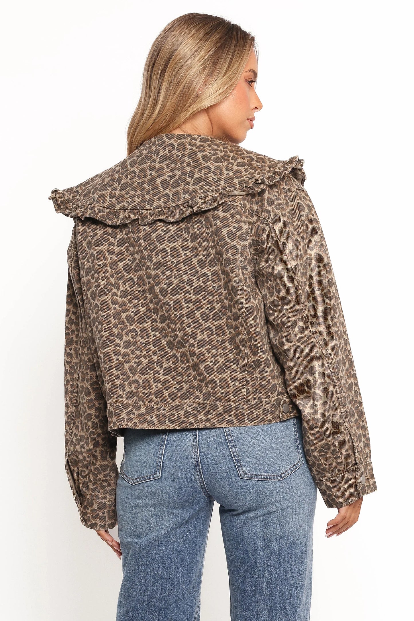 Jaelle Leopard Print Jacket Leopard