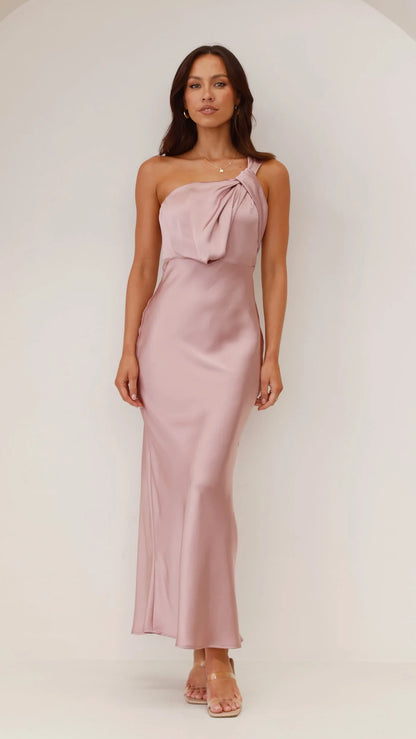 Greta Maxi Dress Dusty Pink