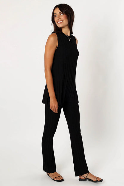 Silvie Knitted Set Black