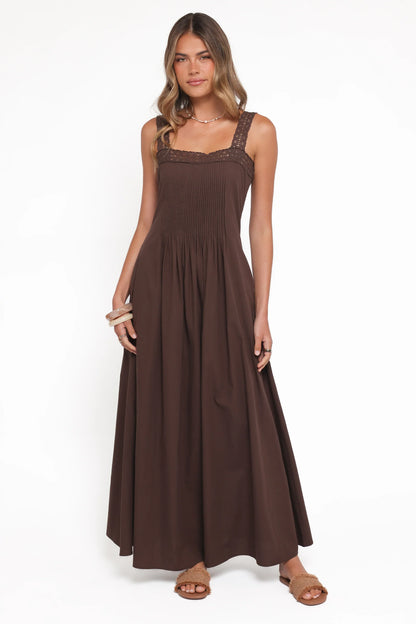 Alandra Maxi Dress Brown