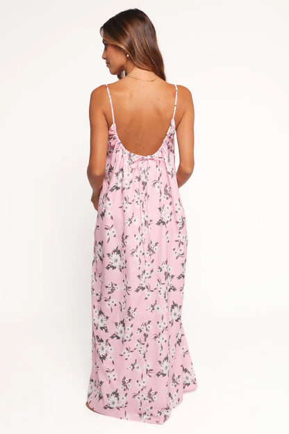 Lumina Maxi Dress Pink Floral