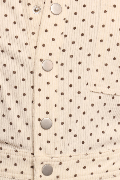 Mikia Jumpsuit Cream Brown