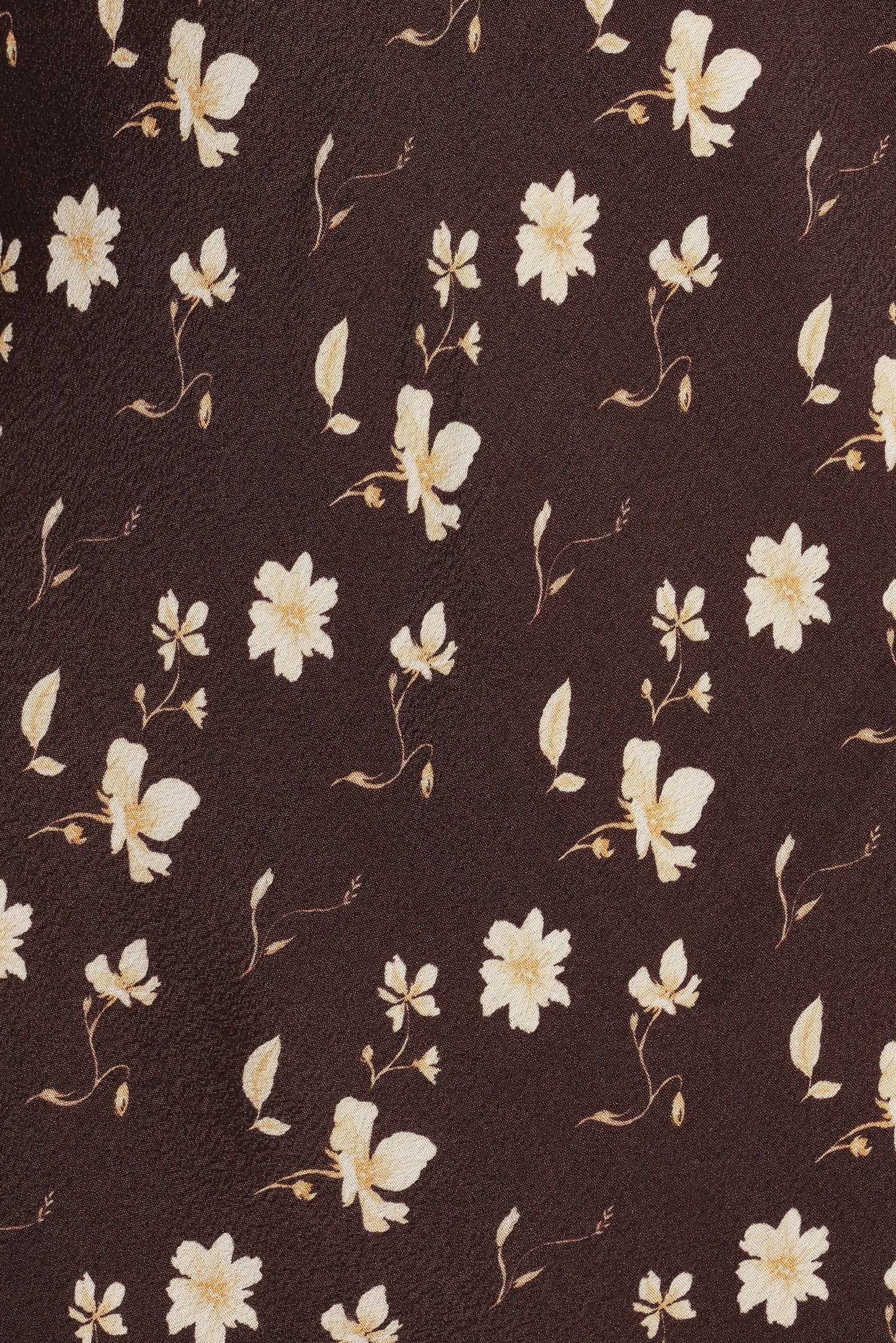 Amity Mini Dress Brown Floral