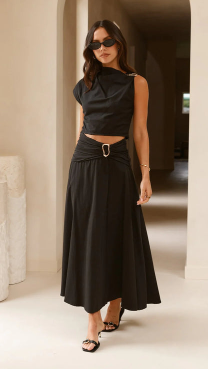 Delphine Top Black