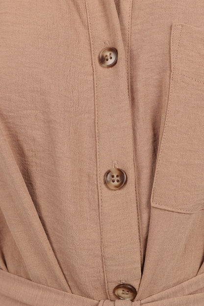 Zanita Midi Dress Toast