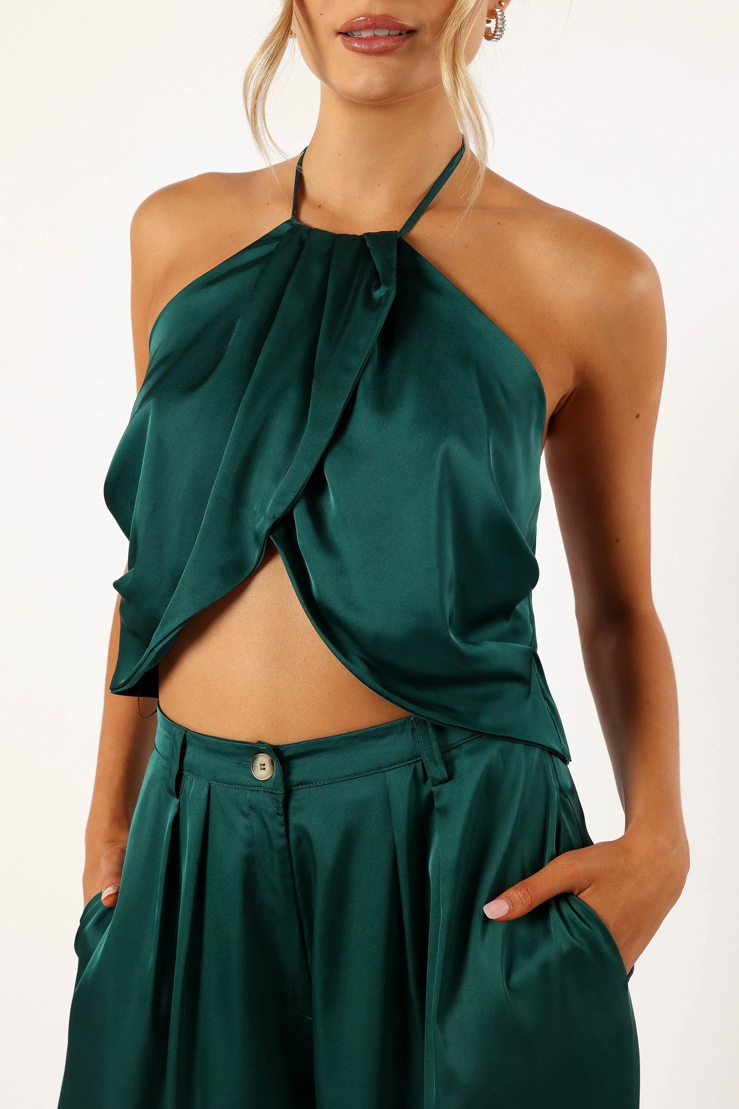 Estelle Pant Set Emerald
